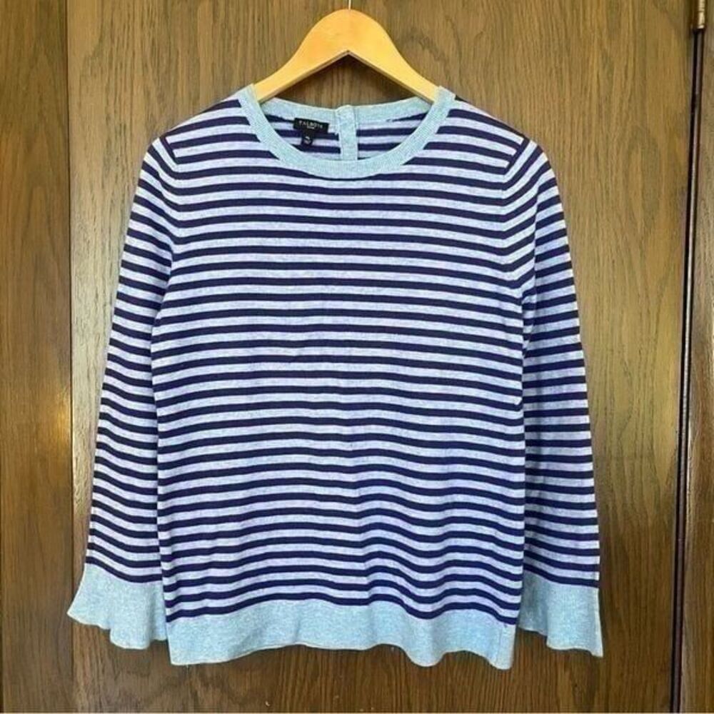 Talbots Lambswool Striped Sweater